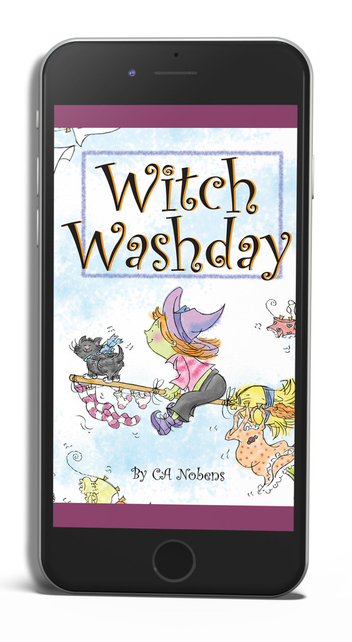 Witch Washday, the Ebook, is available NOW!