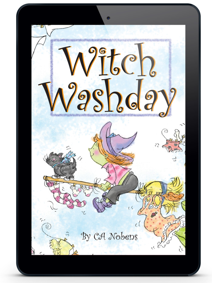 Witch Washday, the Ebook, is available NOW!